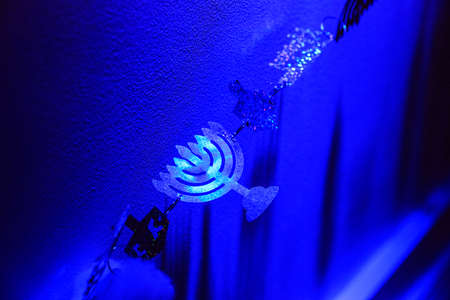 Chanukkah decorationの写真素材