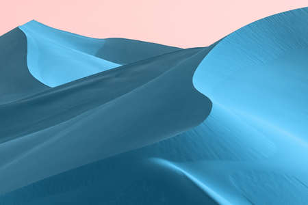 sunset in the desertの写真素材