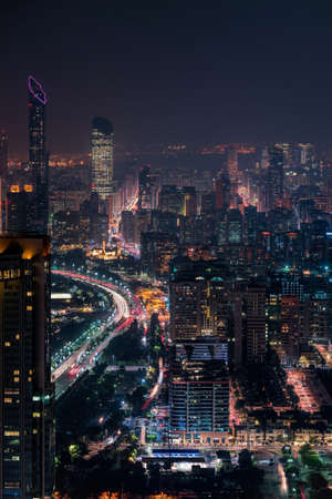 night city view