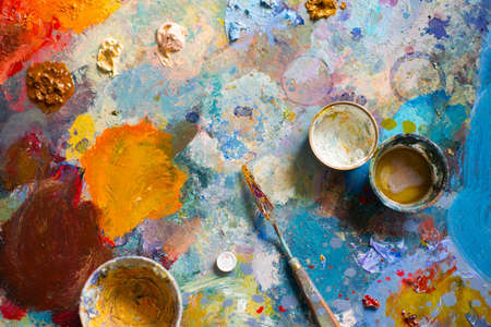 The artist's palette