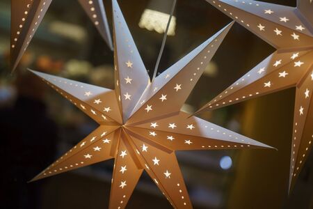 decorative stars made of paper