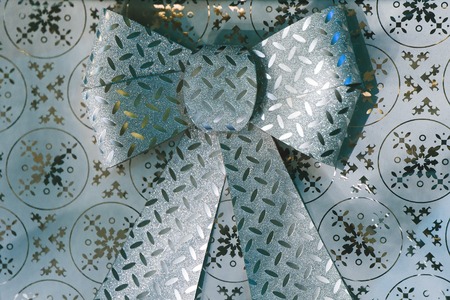 bow for gift decorationの写真素材