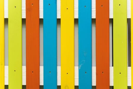 the walls of wood. colorful backgrounの写真素材