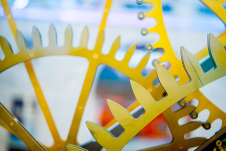 decorative clock mechanismの写真素材