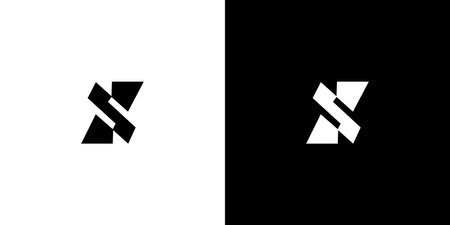 letter s logo designのイラスト素材