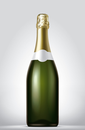 champagne bottleの写真素材