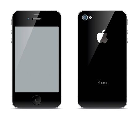 Smartphone illustrationの写真素材