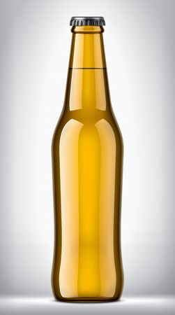 Glass Bottle on background.の写真素材