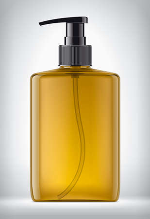 Dropper bottle on background. Transparent version.の写真素材