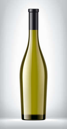 Color Glass Bottle on background. Foil version.の写真素材
