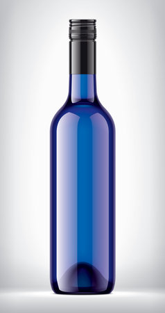 Color Glass Bottle on background.の写真素材