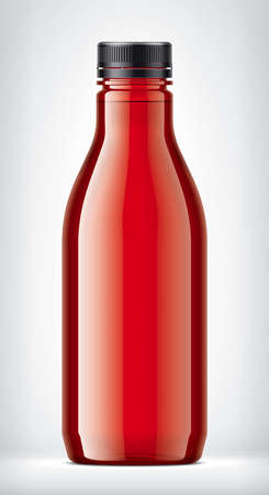 Color Plastic Bottle on background.の写真素材