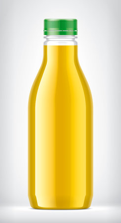 Plastic Bottle on background.の写真素材