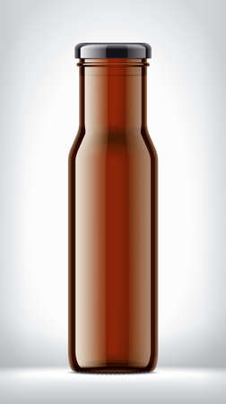Glass Bottle on background.の写真素材
