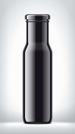 Glass Bottle on background.の写真素材