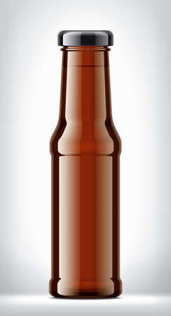 Glass Bottle on background.の写真素材