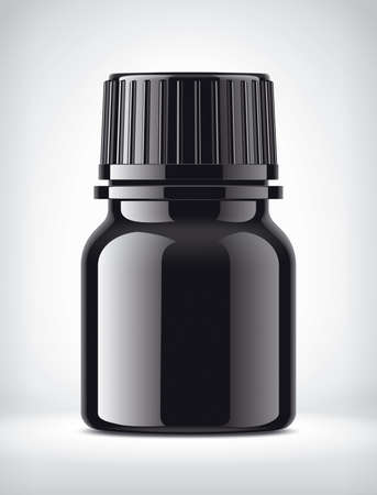 Pharmaceutical bottle on background.の写真素材