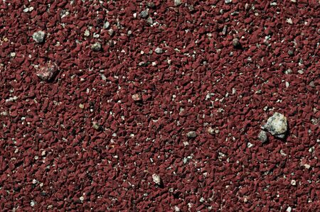 Texture of red coating on tennis court Can be used like postcard or wallpaperの写真素材