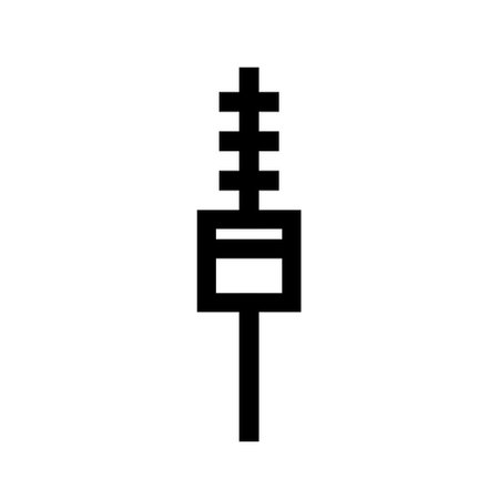 Modern flat design lock or clasp or archive file icon for web. Simple styleのイラスト素材