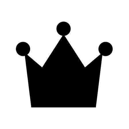 Shopping crown simple isolated icon for apps and websites Concept of web shoppingのイラスト素材