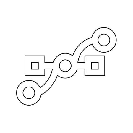 Modern flat design of ai or eps vector icon for web. Simple styleのイラスト素材