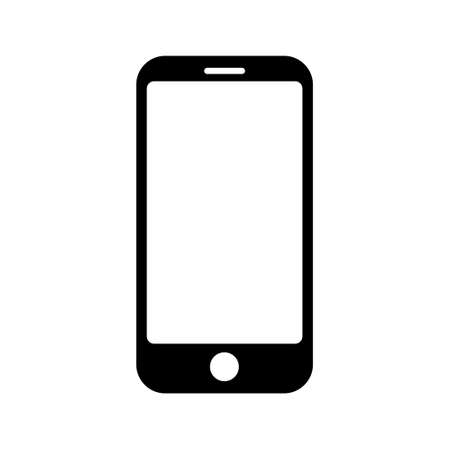 Phone icon. Telephone icon symbol for app and messenger isolated on backgroundのイラスト素材