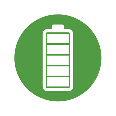 Battery electric charging icon Zero emission vehicle Battery charging station sign. Bio nature green eco symbol for web and businessのイラスト素材