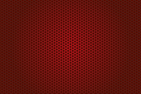Gradient background in black and red colors Background from hexagons. abstract illustrationのイラスト素材