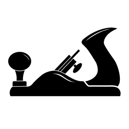 Vector illustration of flat block plane icon.のイラスト素材