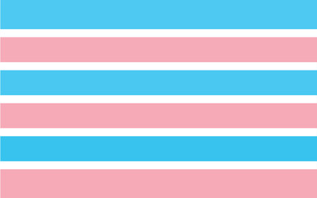 Transsexual pride flag Sexual identity pride flag. Simple illustration for pride monthのイラスト素材
