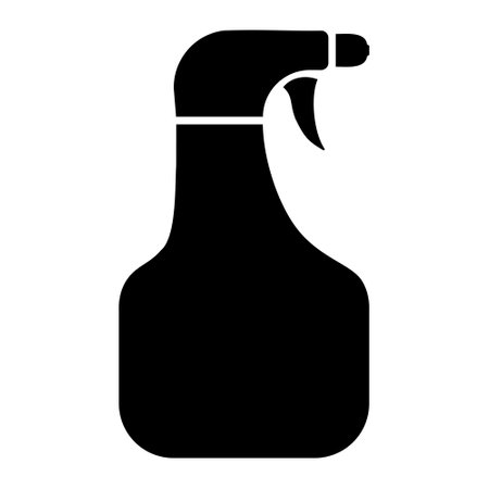 Humidifier or spray icon for a beauty salon or barbershop in modern style. Body care related iconのイラスト素材