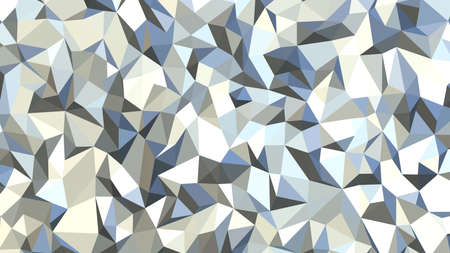 Light Cyan abstract background in polygonal style, colorful vector illustration, 3D Triangles