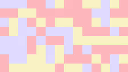 Abstract geometric background with yellow and red polygons.
