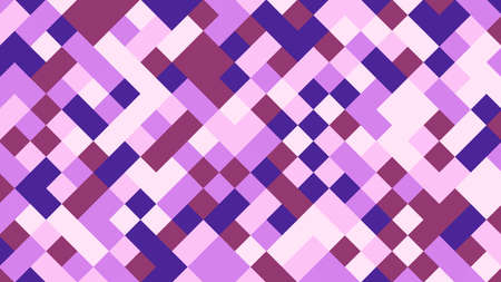 Abstract geometric background with cherry, pink, purple and blue polygons.のイラスト素材