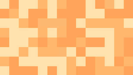 Abstract geometric background with orange polygons.のイラスト素材