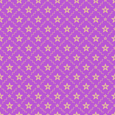 Simple seamless pattern with decorative elements. Beautiful background for fashion prints or wrapping paper.のイラスト素材