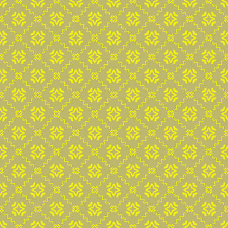 Simple seamless pattern with decorative elements. Beautiful background for fashion prints or wrapping paper.のイラスト素材