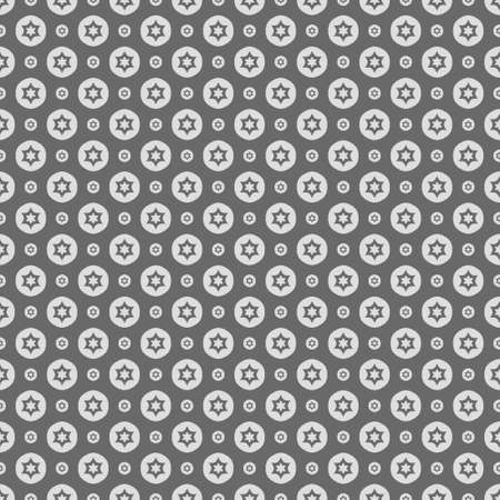 Simple seamless pattern with decorative elements. Beautiful background for fashion prints or wrapping paper.のイラスト素材