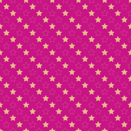 Star background. Seamless pattern with stars.のイラスト素材
