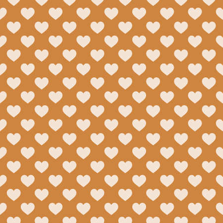 Stylish hearts seamless vector pattern. Wedding background. Romantic vector wallpaper for your...
