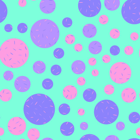 Abstract seamless trendy texture. Colorful vector background.のイラスト素材