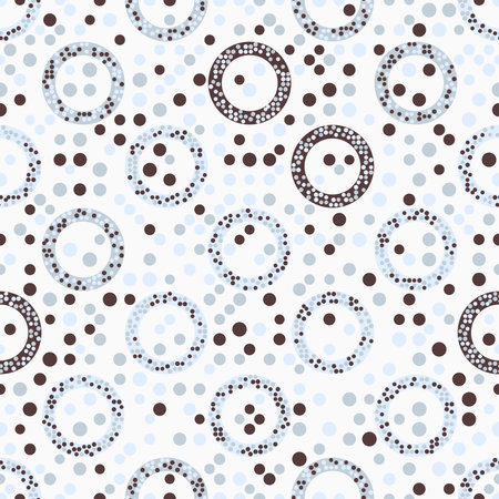 Abstract seamless trendy texture. Colorful vector background.のイラスト素材