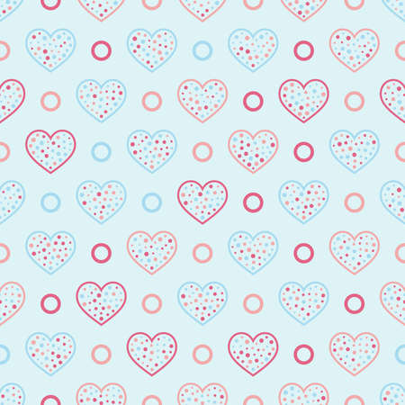 Seamless abstract pattern. Creative texture for fabric, wrapping, textile, wallpaper, apparel. Vector illustration. Colorful background.のイラスト素材