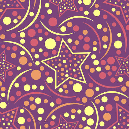 Seamless abstract pattern. Creative texture for fabric, wrapping, textile, wallpaper, apparel. Vector illustration. Colorful background.のイラスト素材