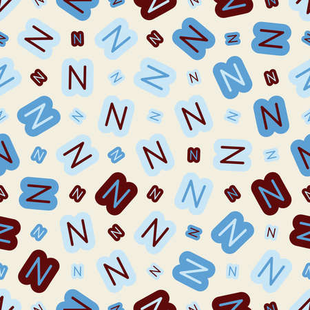 Seamless abstract pattern. Creative texture for fabric, wrapping, textile, wallpaper, apparel. Vector illustration. Colorful background.のイラスト素材