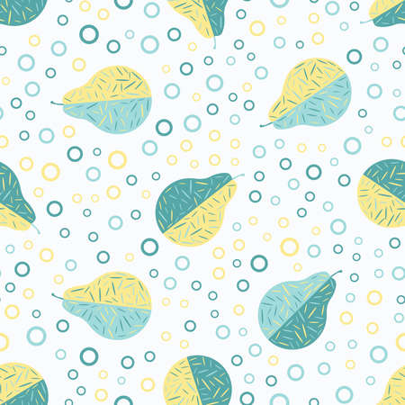 Seamless abstract pattern. Creative texture for fabric, wrapping, textile, wallpaper, apparel. Vector illustration. Colorful background.のイラスト素材