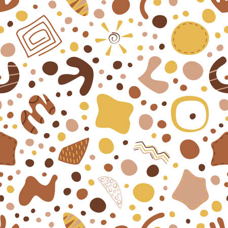 Seamless abstract pattern. Creative texture for fabric, wrapping, textile, wallpaper, apparel....