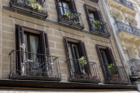 Exterior Of Local Buildingsの写真素材