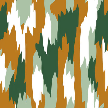 seamless pattern featuring a camouflage design, ideal for military, outdoor, and fashion-related projectsの素材