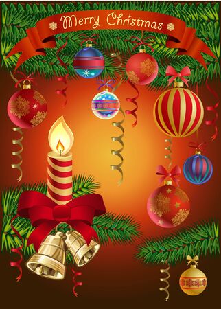 Christmas bellsのイラスト素材